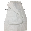 Waterproof PVC PEVA Funeral Corpse Mortuary Body Bag Stretcher Combo with 6 Handles Size 36" x 90" Cadaver Bag for Dead Bodies